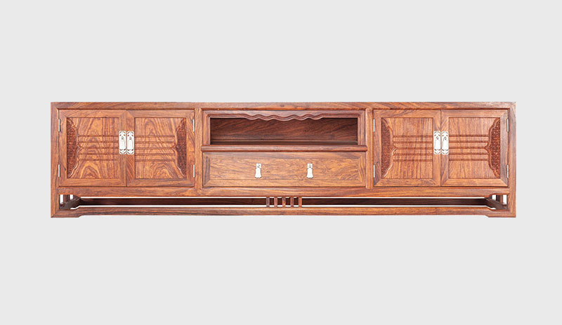 铜仁刺猬紫檀电视柜低柜现代中式全实木电视柜客厅高低柜