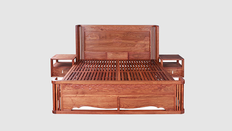 铜仁中式卧室装修怎么能少得了中式实木大床呢